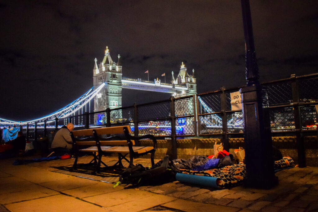 Big Sleep at the Tower of London and London Bridge
