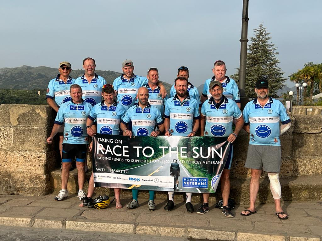 Alabare Race to the Sun cycling event, riding through Spain to Gibraltar
